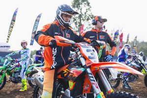 Practice crash puts Crawford out of Darwin MXGP