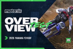Overview: 2026 Yamaha YZ450F test