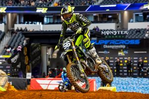 Bike damage in Arlington the cause of Swoll non-finish