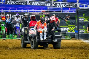 Scans to determine full extent of Shimoda leg injury