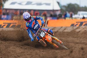 Byron Dennis and KTM Racing Team continue ProMX podium form in Gillman