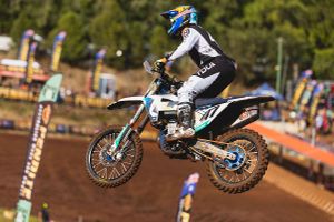 Raceline Husqvarna TDUB Racing Team's Todd Waters charges to P4 at Toowoomba