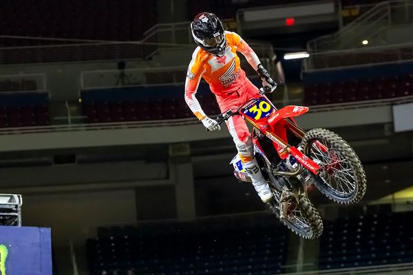 Fractured fibula ends Shimoda's 250SX East campaign