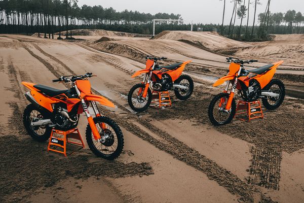 Detailed: 2027 KTM SX range