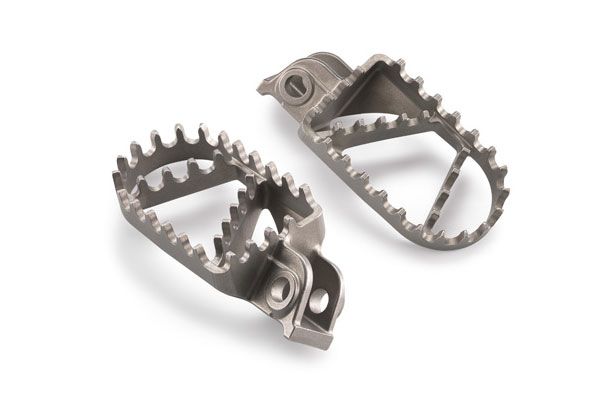 Product: KTM Akrapovic Titanium Footrests | MotoOnline.com